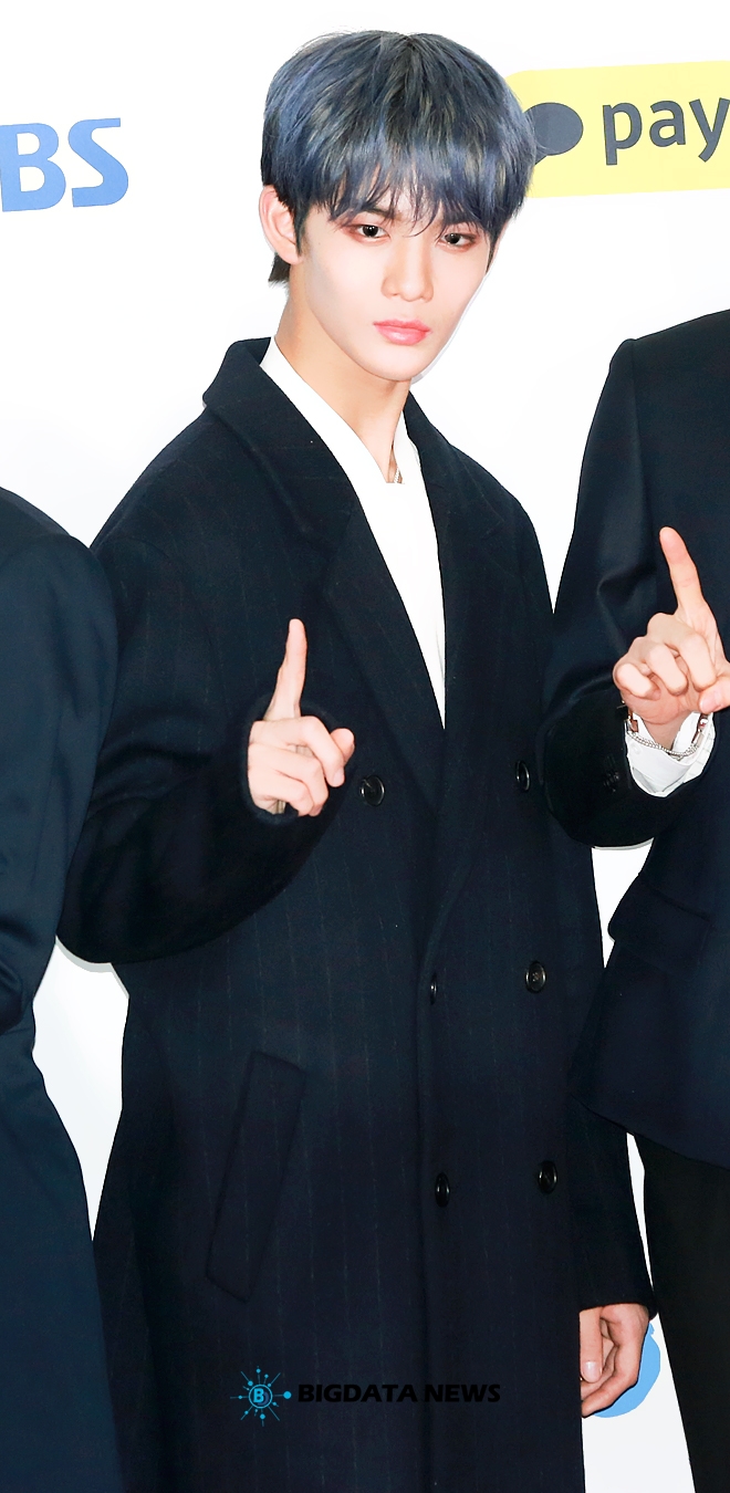 워너원 배진영, '2018 SBS 가요대전' 포토월 현장