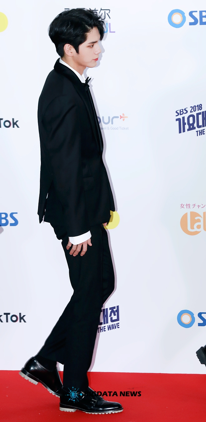워너원 옹성우, '2018 SBS 가요대전' 포토월 현장