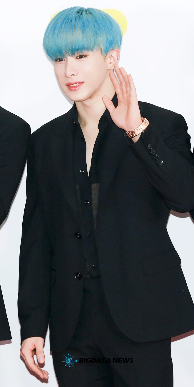 몬스타엑스 원호, '2018 SBS 가요대전' 포토월 현장