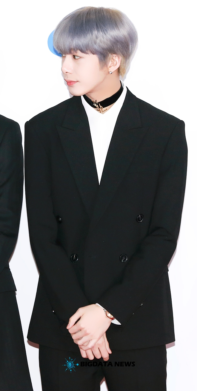 몬스타엑스 형원, '2018 SBS 가요대전' 포토월 현장