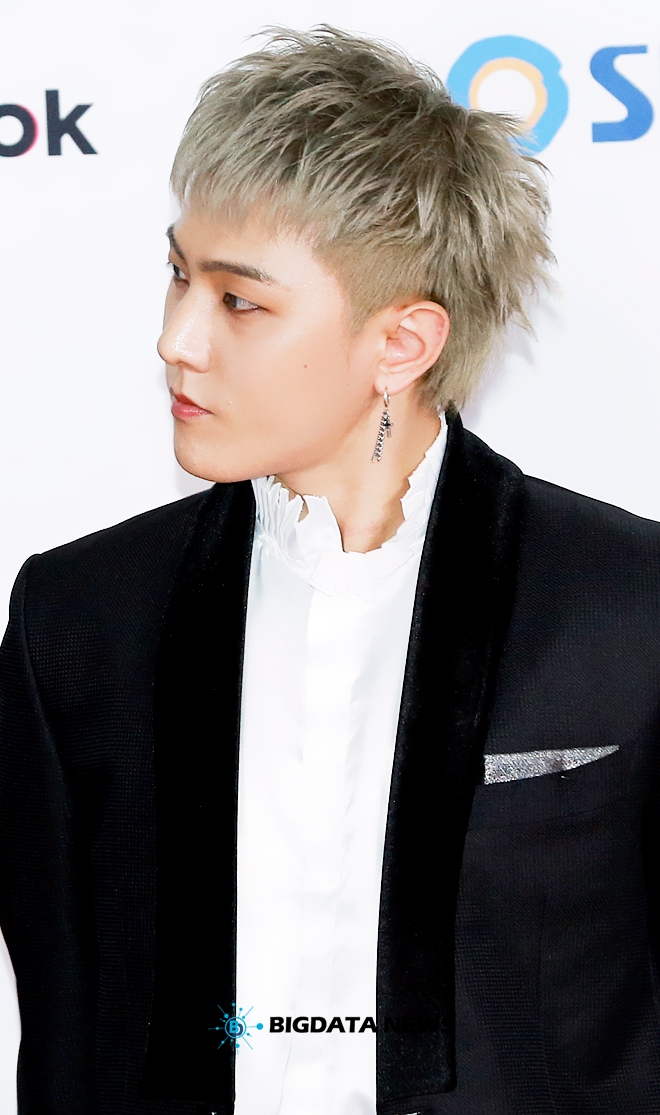 아이콘 김동혁, '2018 SBS 가요대전' 포토월 현장