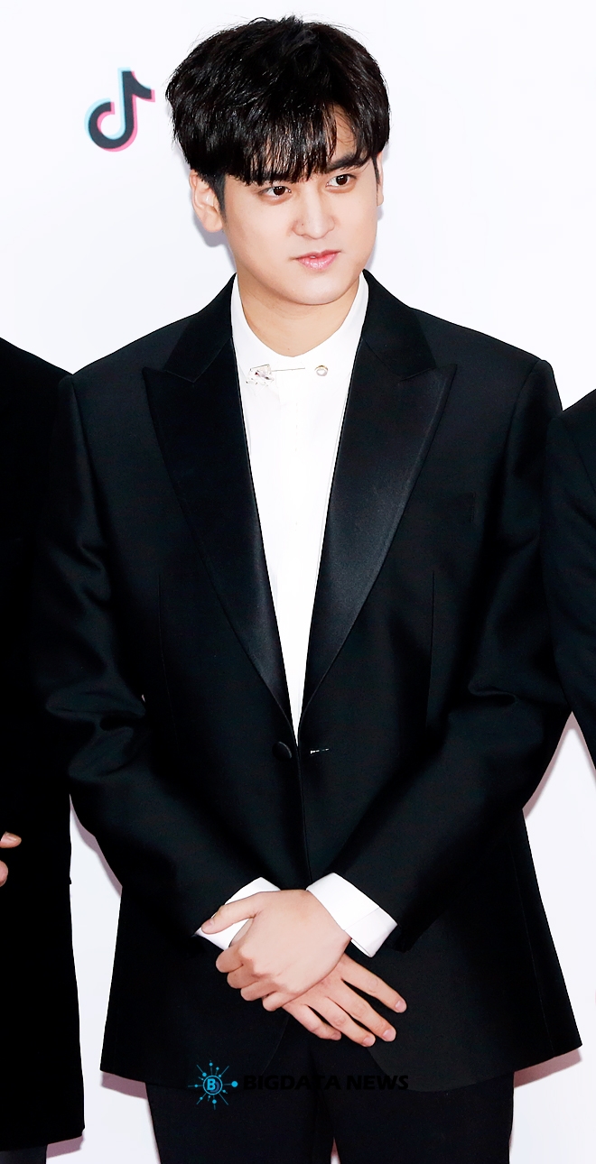 아이콘 정찬우, '2018 SBS 가요대전' 포토월 현장