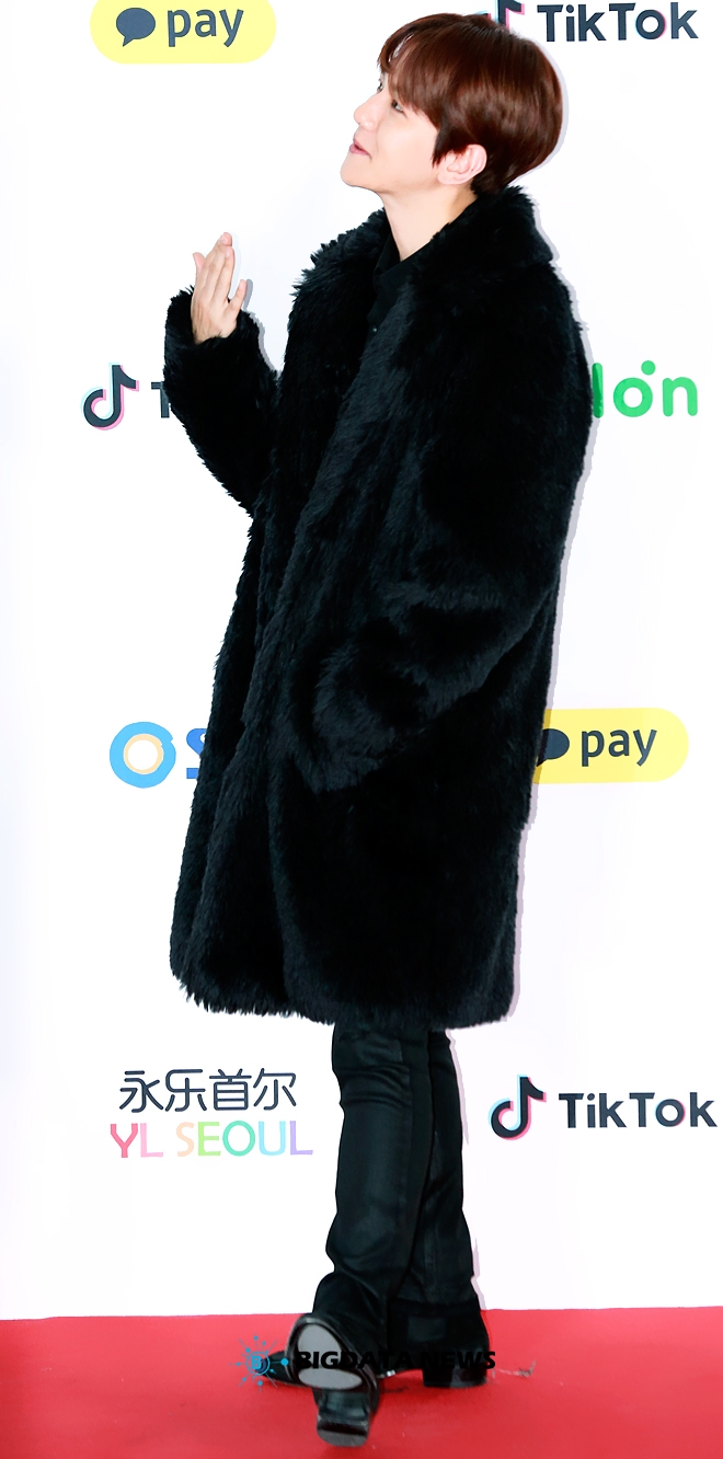 엑소(EXO) 백현, '2018 SBS 가요대전' 포토월 현장