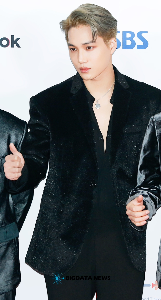 엑소(EXO) 카이, '2018 SBS 가요대전' 포토월 현장