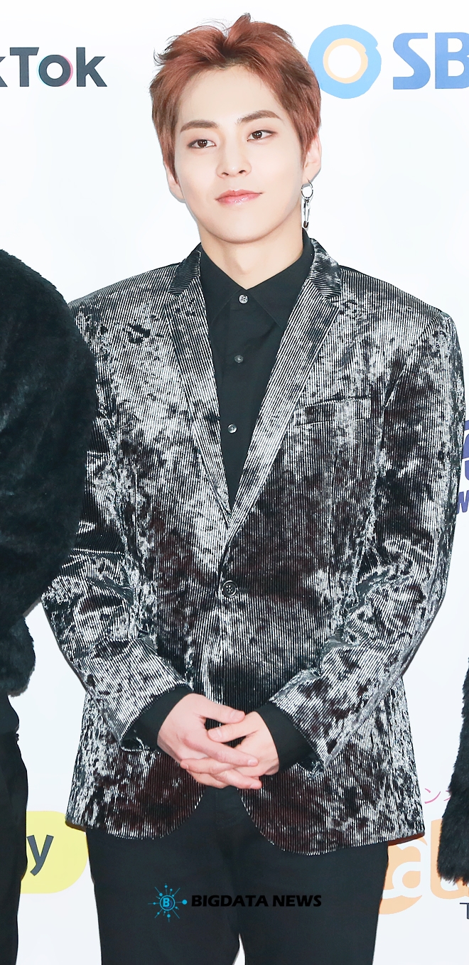 엑소(EXO) 시우민, '2018 SBS 가요대전' 포토월 현장