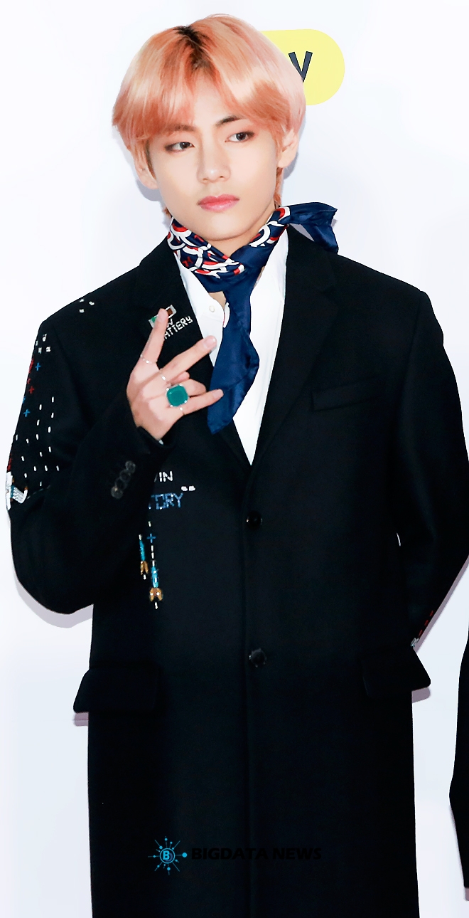 방탄소년단 뷔, '2018 SBS 가요대전' 포토월 현장