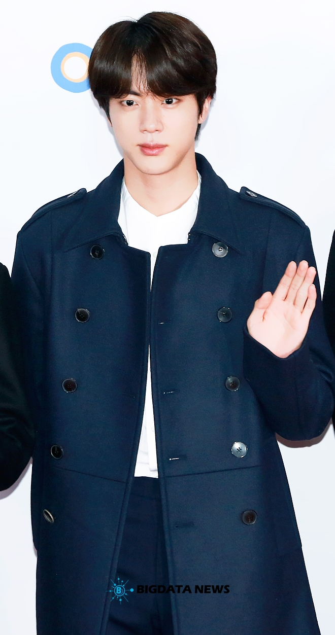 방탄소년단 진, '2018 SBS 가요대전' 포토월 현장