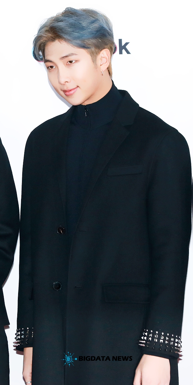 방탄소년단 RM, '2018 SBS 가요대전' 포토월 현장