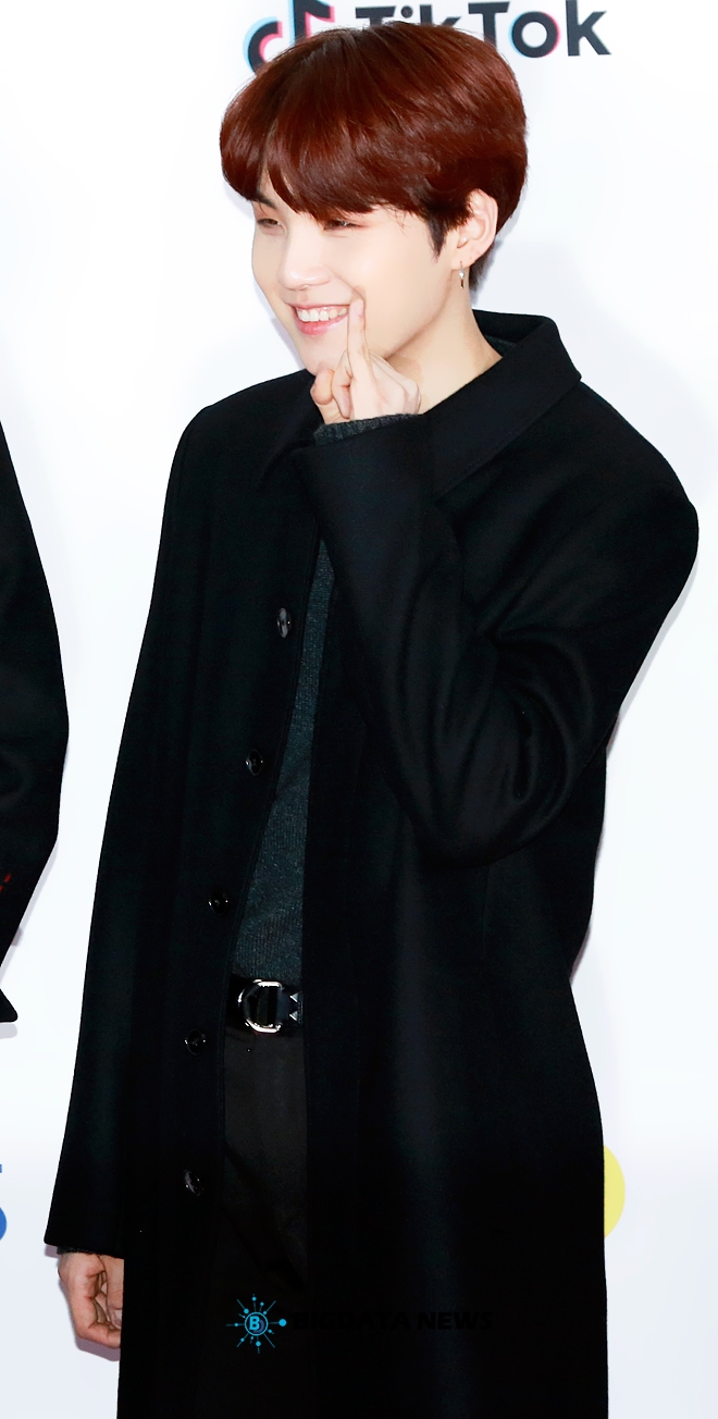 방탄소년단 슈가, '2018 SBS 가요대전' 포토월 현장