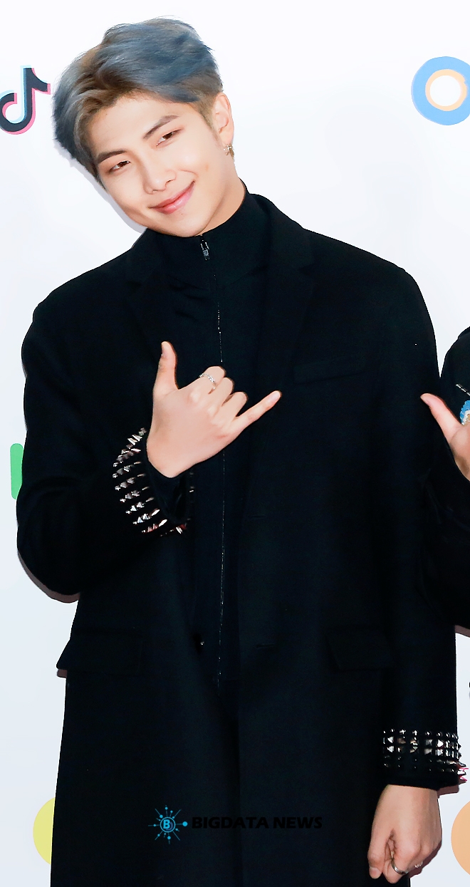 방탄소년단 RM, '2018 SBS 가요대전' 포토월 현장