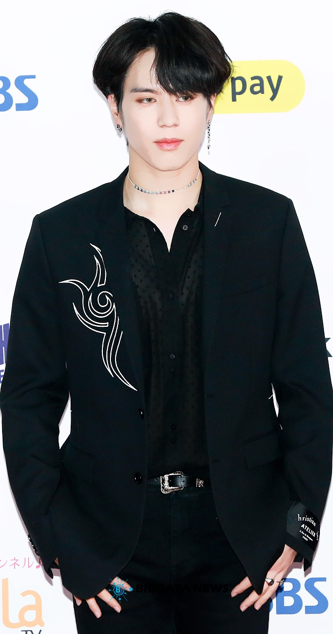 갓세븐 유겸, '2018 SBS 가요대전' 포토월 현장