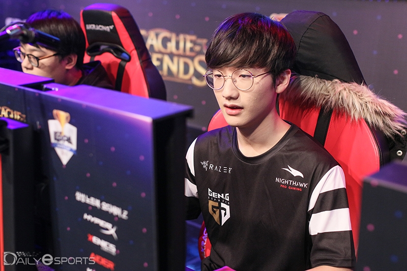 젠지 e스포츠 '피넛' 한왕호.