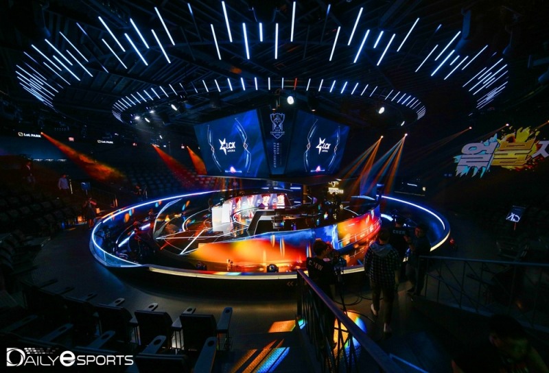2019 리그 오브 레전드 챔피언스 코리아가 펼쳐질 LCK 아레나.