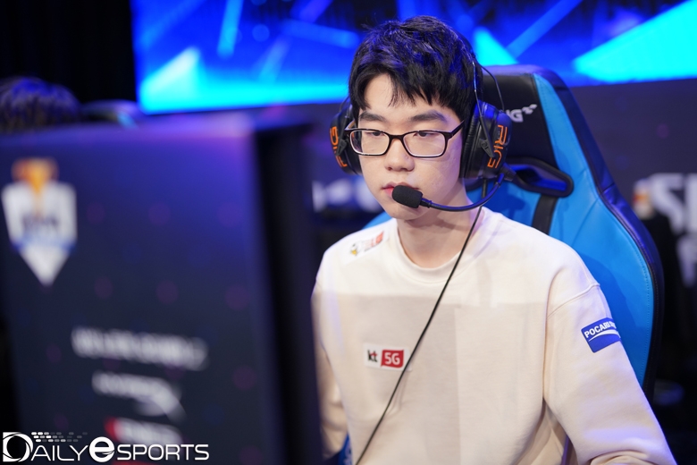 kt 롤스터의 정글러 '엄티' 엄성현.