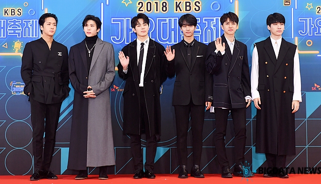 빅스, '2018 KBS 가요대축제' 현장
