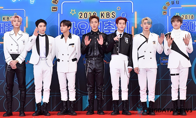 몬스타엑스, '2018 KBS 가요대축제' 현장