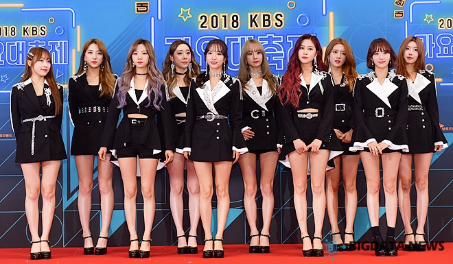 우주소녀, '2018 KBS 가요대축제' 현장