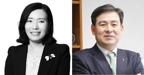 왼쪽부터 박정림·김성현 KB증권 대표. 사진=KB증권