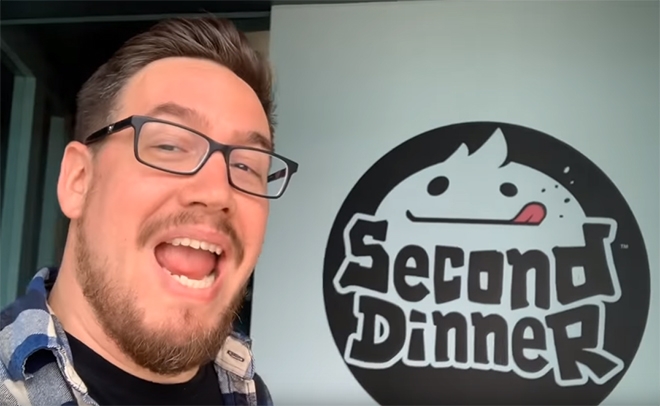 넷이즈의 투자 소식과 마블 게임을 개발한다는 소식을 알린 세컨드디너의 벤 브로드(Ben Brode).