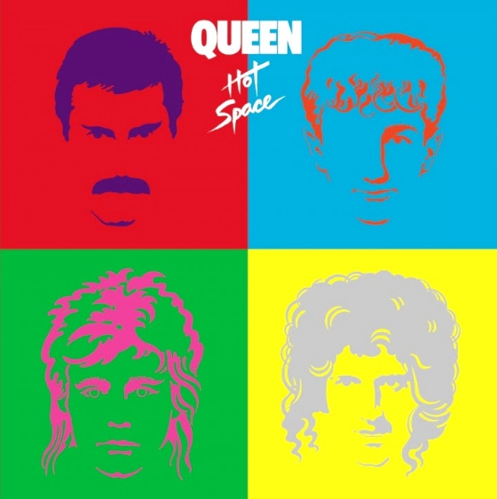 Queen 'Hot Space' 앨범 표지