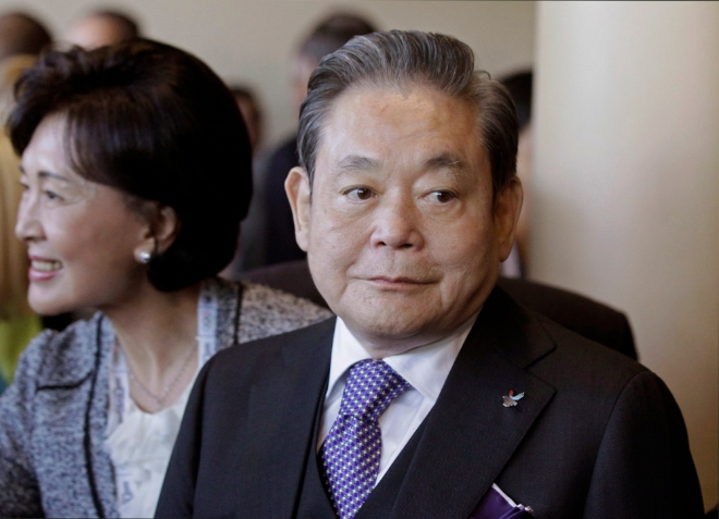 와병 중인 이건희 회장이 9일 77회 생일을 병상에서 맞은 것으로 전해졌다. 사진=뉴시스