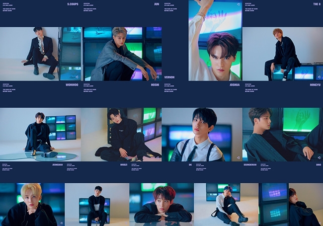 '대세돌' 세븐틴, 신비로운 매력의 오피셜 포토 공개