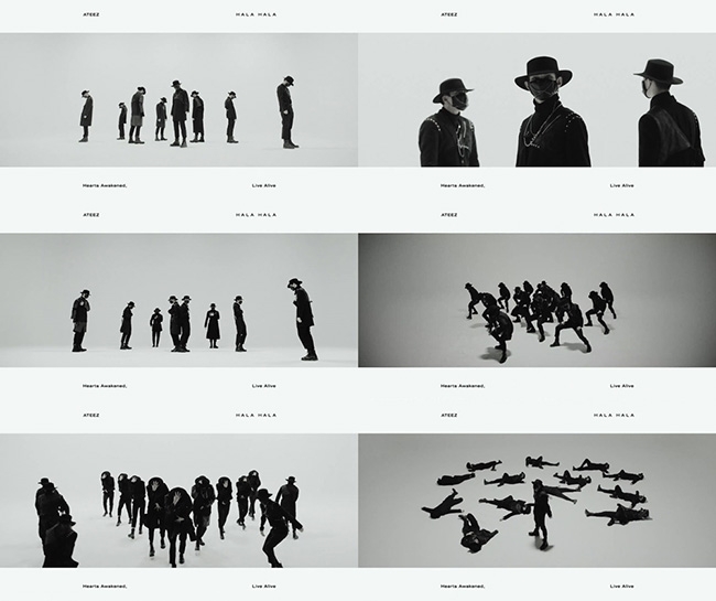 에이티즈, ‘HALA HALA’ 퍼포먼스 영상 공개…파워풀한 퍼포먼스로 ‘시선집중’