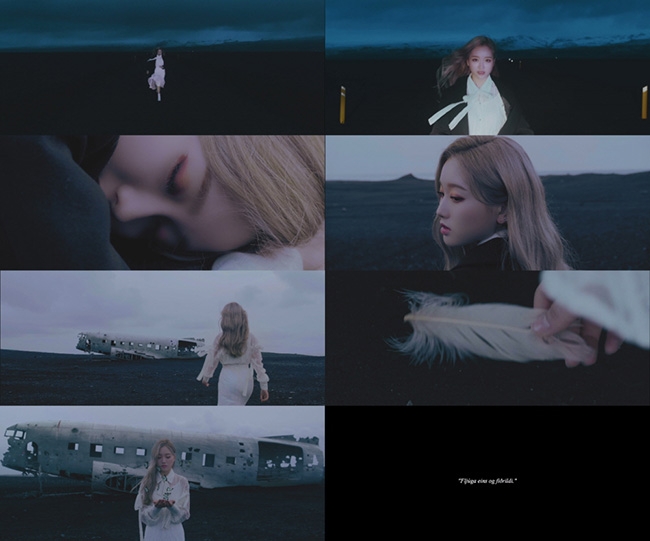 걸그룹 이달의 소녀의 컴백 티저 영상 캡쳐