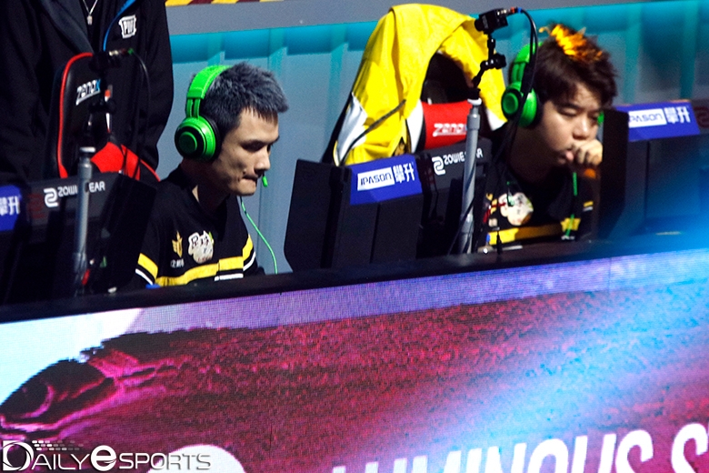 73점으로 1위를 차지한 중국 루미너스 스타즈.