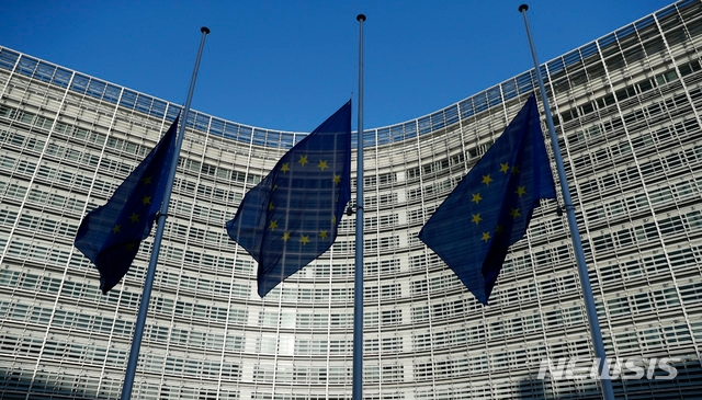 11일(현지시간) 산업통상자원부는 벨기에 브뤼셀에서 EU 집행위원회와 철강 세이프가드 관련 양자협의를 진행했다. 사진=뉴시스