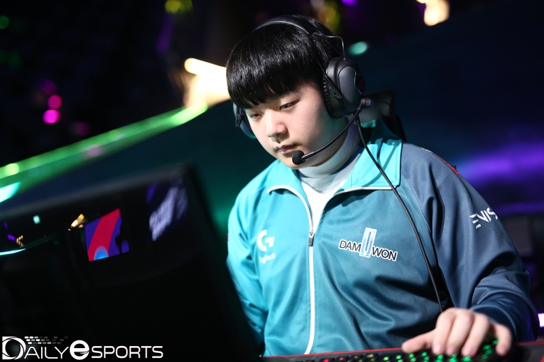 담원 게이밍의 정글러 '캐니언' 김건부.