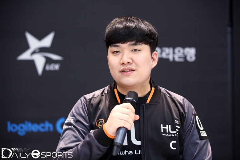 한화생명e스포츠의 '상윤' 권상윤.