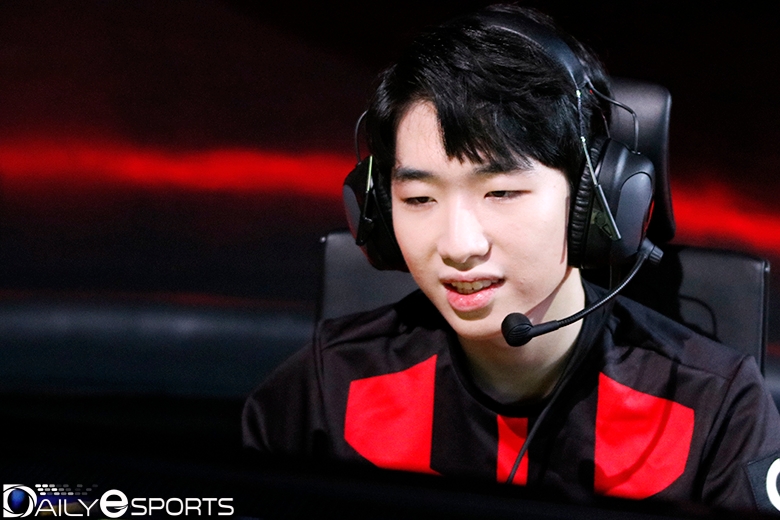 빅토르로 활약을 펼친 샌드박스 게이밍의 원거리 딜러 '고스트' 장용준.