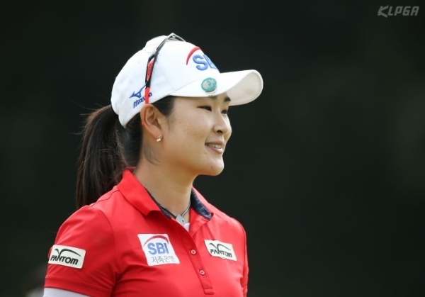 대만여자오픈 3라운드에서 김아림. 사진=KLPGA