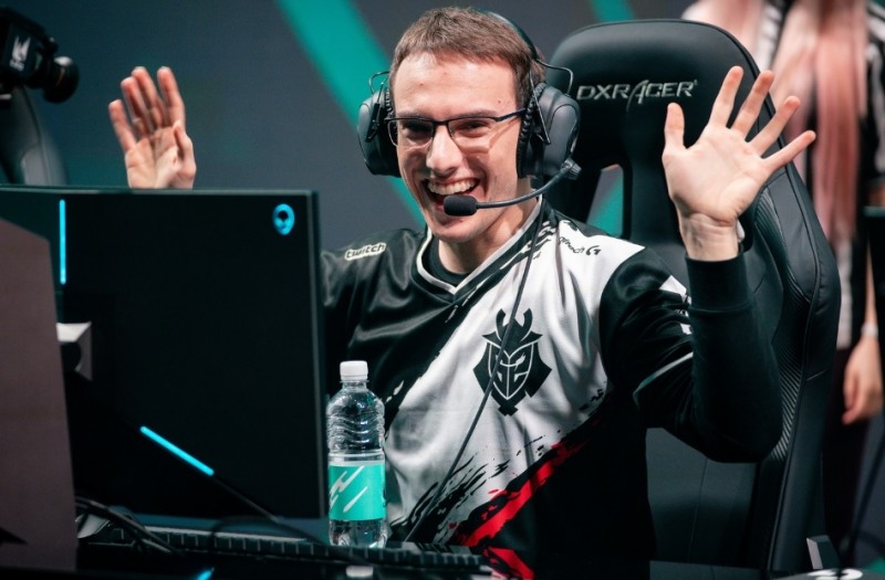 원거리 딜러로 변신한 G2의 'Perkz' 루카 페르코비치(사진=라이엇 게임즈 제공).