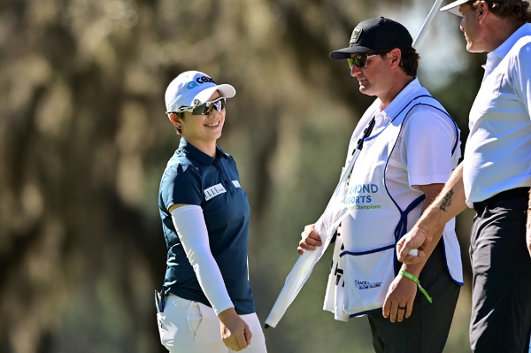 다이아몬드 리조트 토너먼트 오브 챔피언스에서 지은희. 사진=LPGA