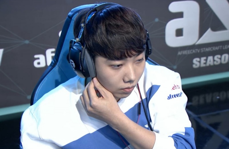 도재욱(사진=아프리카TV 생중계 화면 캡처).