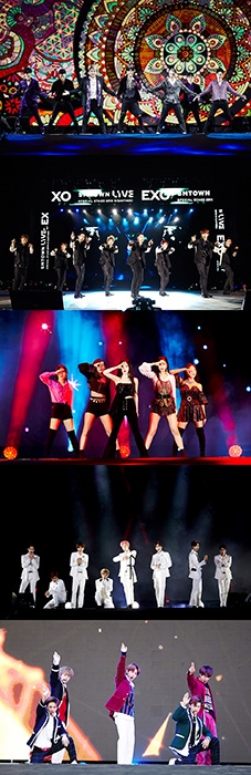 SMTOWN 칠레 첫 콘서트 개최...글로벌 파워 확인