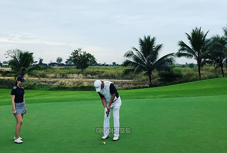 골프마니아클럽이 진행하는 레슨투어 현장모습. 사진제공_골프마니아클럽