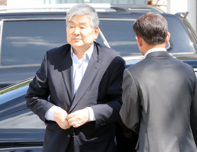 조양호 한진그룹 회장. 사진=뉴시스