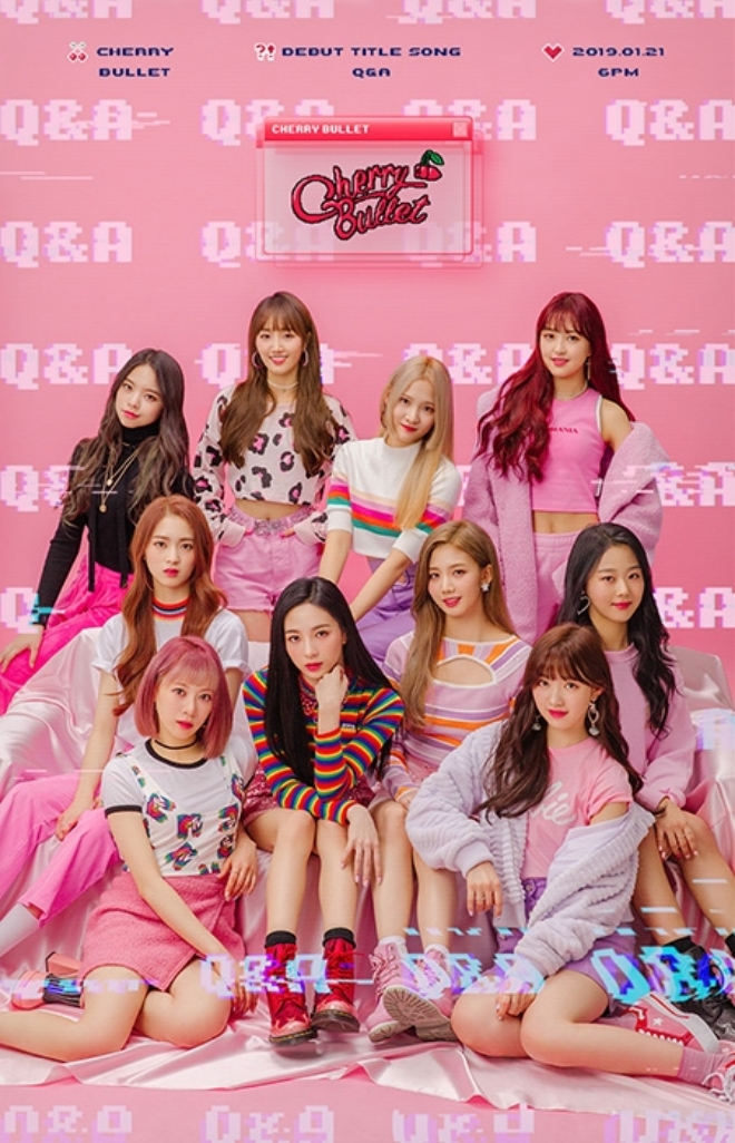 체리블렛 ‘Q&A’, 음악방송 데뷔 무대서 '러블리 파워' 매력 발산