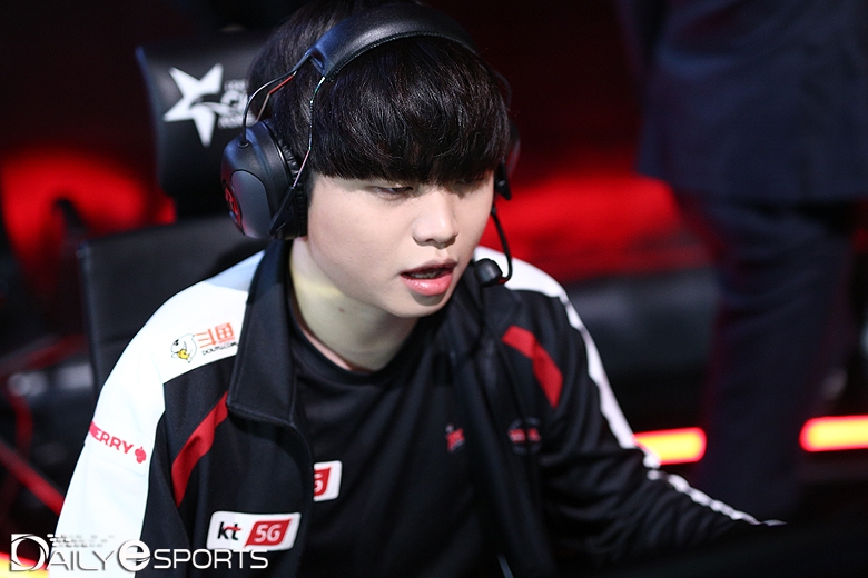 kt 롤스터의 미드라이너 'Bdd' 곽보성.