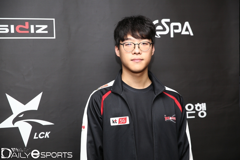 kt 롤스터의 톱 라이너 '스멥' 송경호