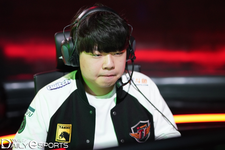 SK텔레콤 T1의 정글러 '클리드' 김태민.