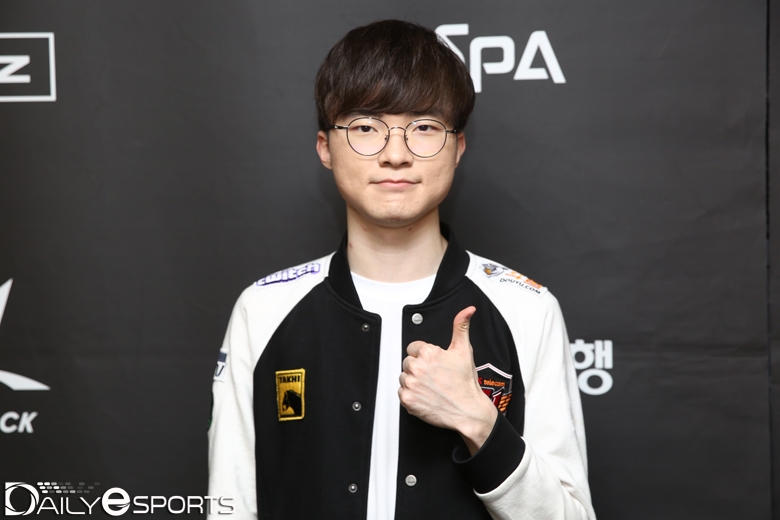 SK텔레콤 T1의 미드라이너 '페이커' 이상혁.