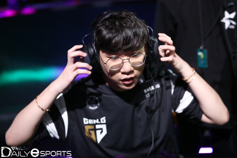 젠지 e스포츠의 원거리 딜러 '룰러' 박재혁.