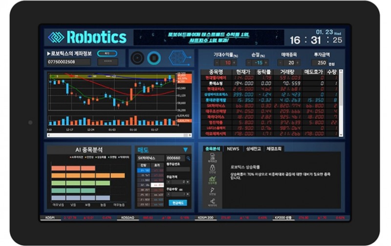 로보틱스, 국내 로보어드바이저 시장의 대중화 이끈다