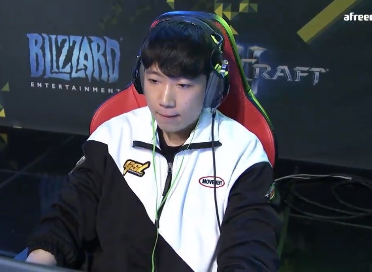 백동준(사진=아프리카TV 생중계 화면 캡처).