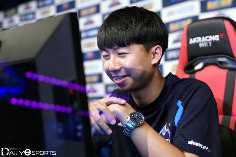 패자부활전에서 조 1위를 차지한 최영훈.