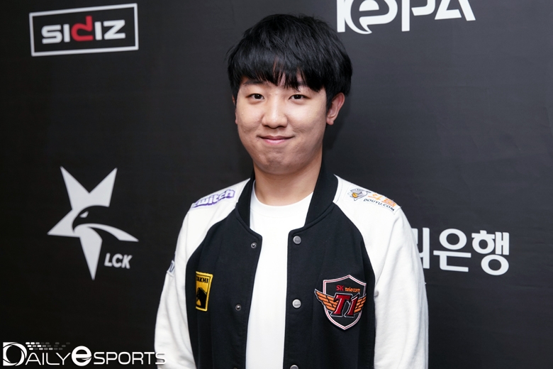 SK텔레콤 T1의 상단을 책임지고 있는 '칸' 김동하.